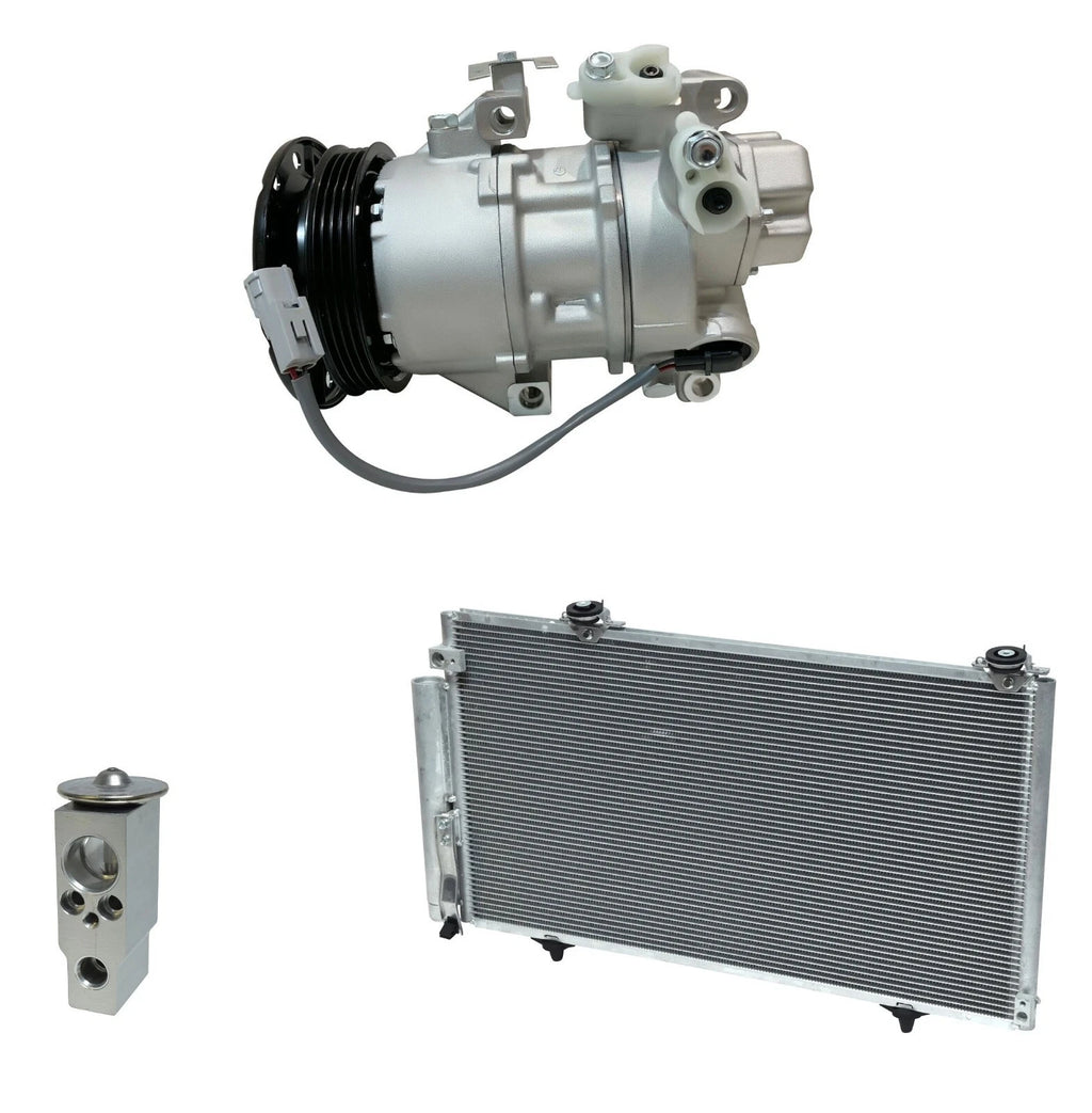 AC Compressor Kit with Condenser for Scion xA 1.5L (2006–2006)
