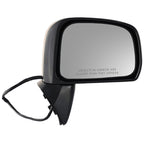 Set of 2 Mirrors for Nissan Versa (Sedan)