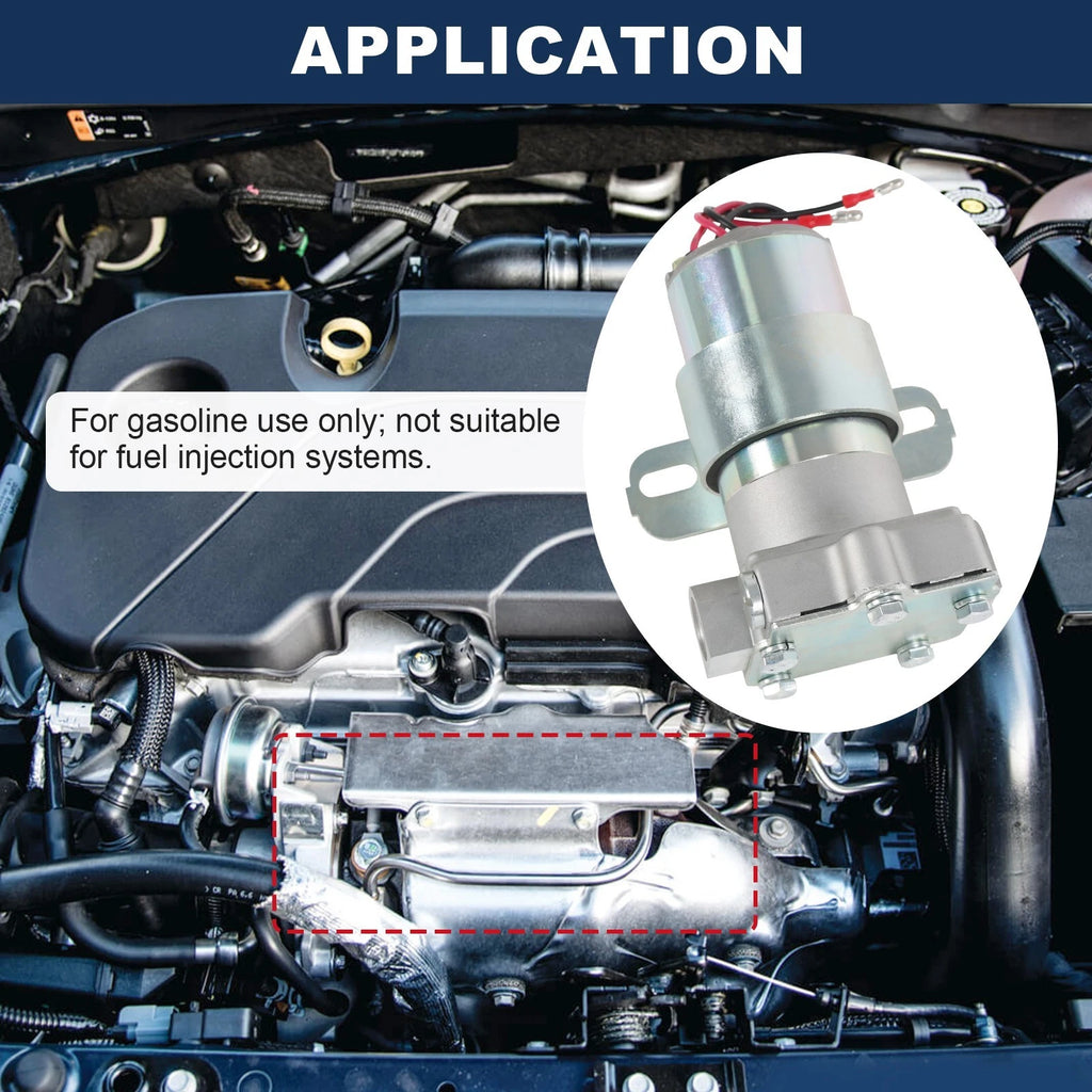 Electric Fuel Pump for Carbureted Vehicles (14 PSI, 140 GPH)
