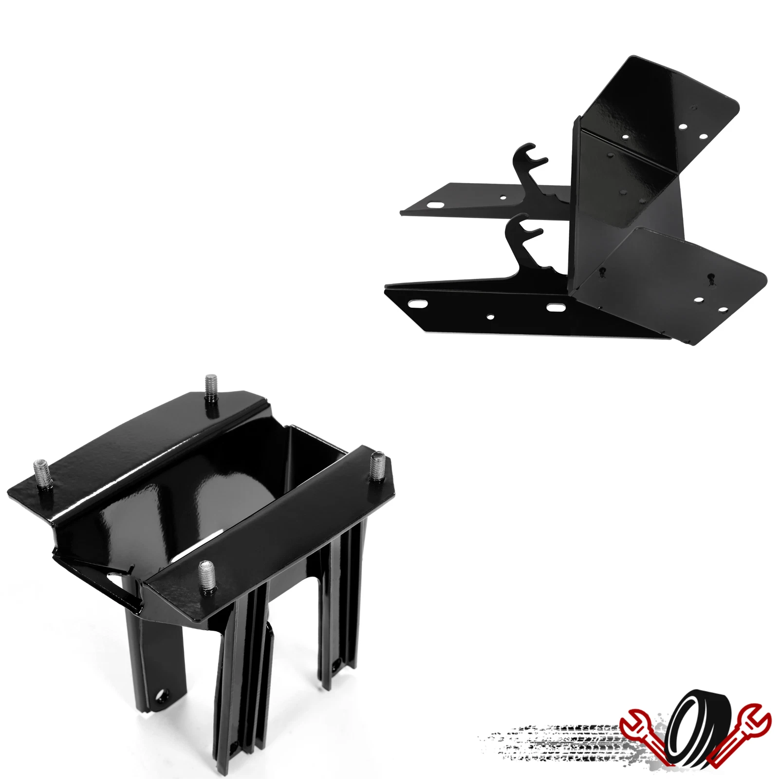 Front Inner Fairing & Radio Caddy Mount Bracket for Harley Road Glide (1998–2013)
