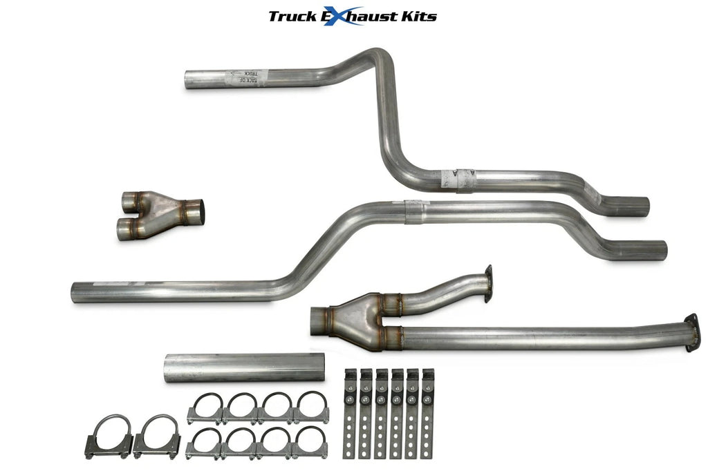 2.5" Dual Exhaust Kit Y Pipe for Toyota Tundra (2009–2013)