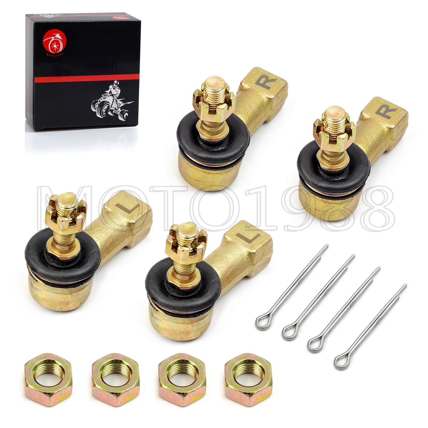 Tie Rod End Kit for Honda Sportrax 400 TRX400EX/TRX400X (1999–2014)