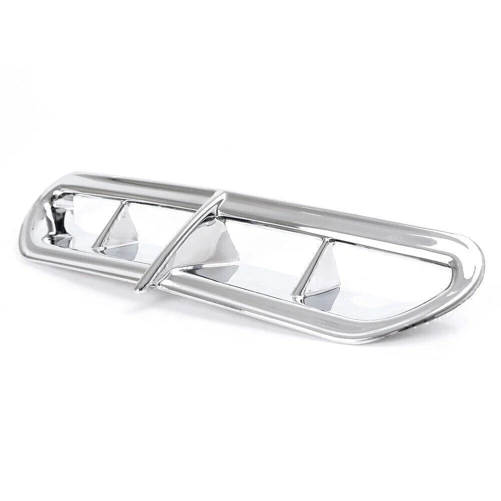 Silver Fairing Vent Trim Accent for Harley Touring Electra Glide/Street Glide (2014-2023)