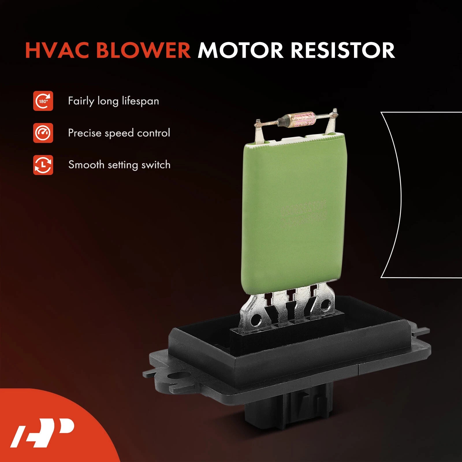 HVAC Blower Motor Resistor Kit for Jeep Grand Cherokee Commander (2007–2008)