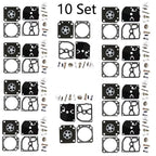 Set of 10 Carburetor Carb Kits for Stihl FS300 FS350 FS400 (Zama RB-40 RB-85 C1Q-S33)