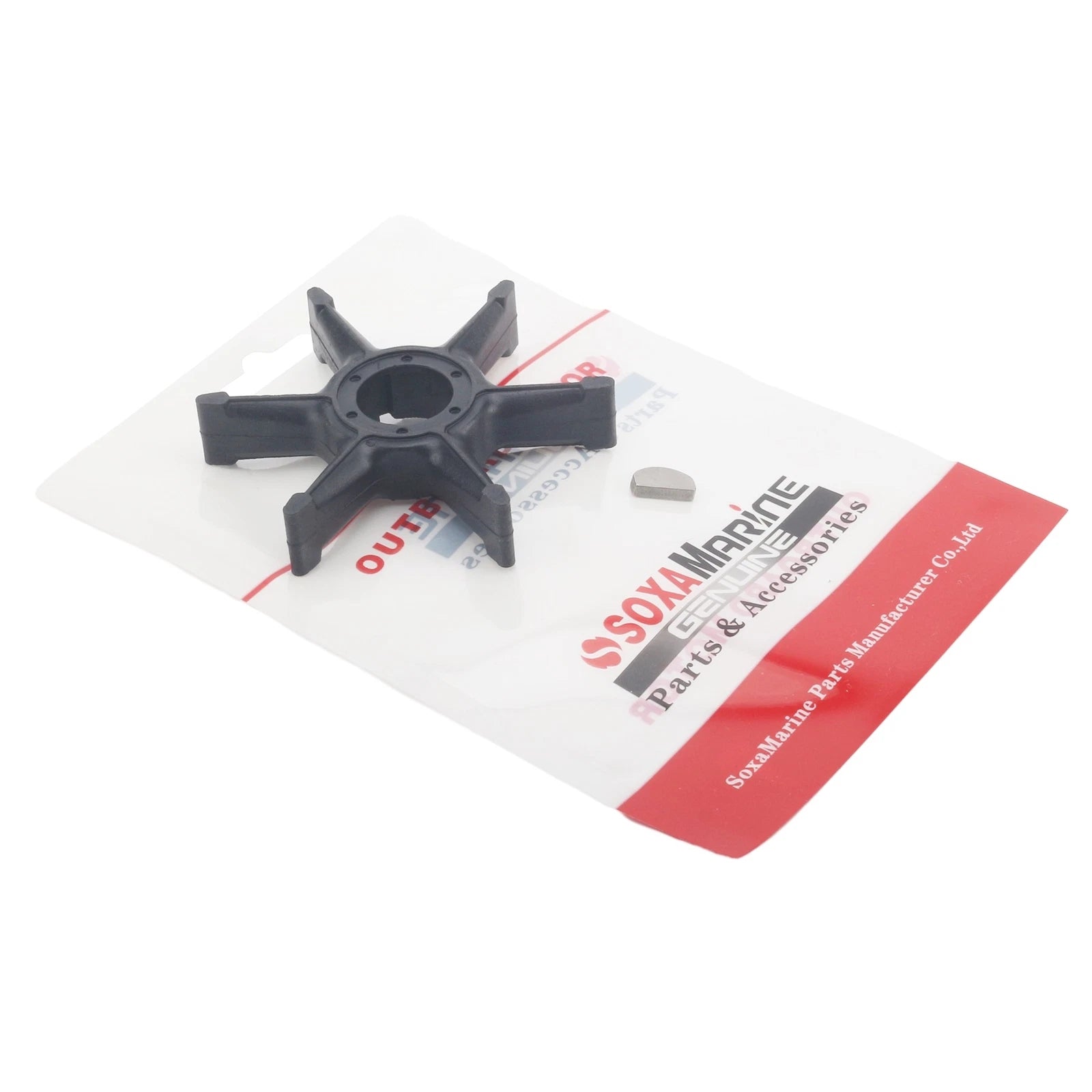 Water Pump Impeller with Key for Mariner Outboard 20-30 HP (18-3067, 47-84797M)