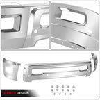 Chrome Front Bumper Face Bar w/ Fog Light Holes for Dodge Ram 2500 3500 (2010–2018)