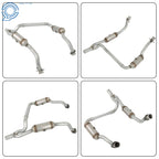 Complete Front Catalytic Converter Set for Jeep Wrangler (2010-2011)