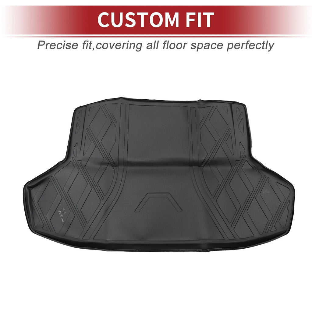 Cargo Liner Rear Trunk Mat for Honda Civic Si (2022–2023) TPE Diamond Pattern