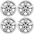 16' Push-on Silver Wheel Cover Hubcaps for 2008-2009 Nissan Rogue