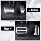 2X Brake and Gas Accelerator Pedal Covers for Nissan Pathfinder (2013–2021)