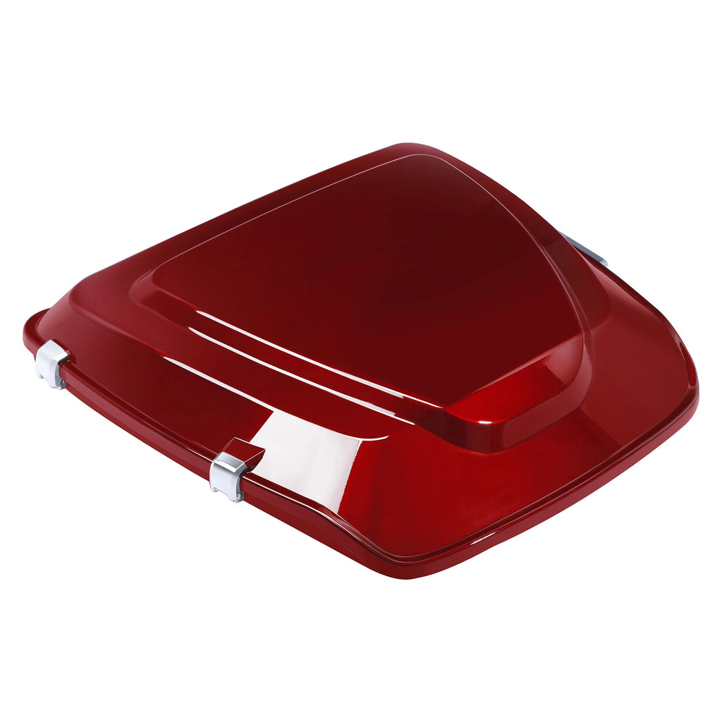 Red 5.5'' Razor Trunk Luggage for Harley Touring Street Glide (2014–2024)