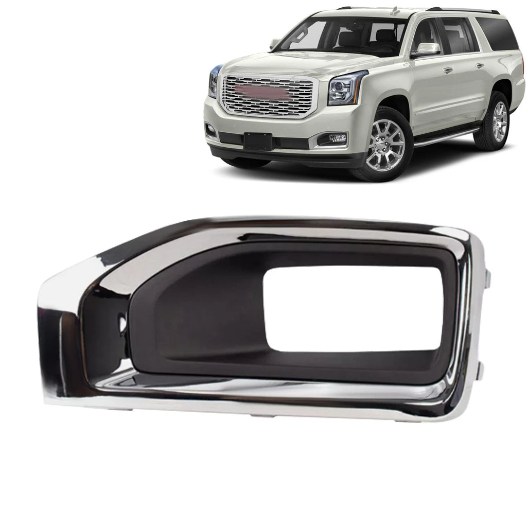 Chrome Fog Light Trim Cover for GMC Yukon XL (2015–2020) LH GM1038187