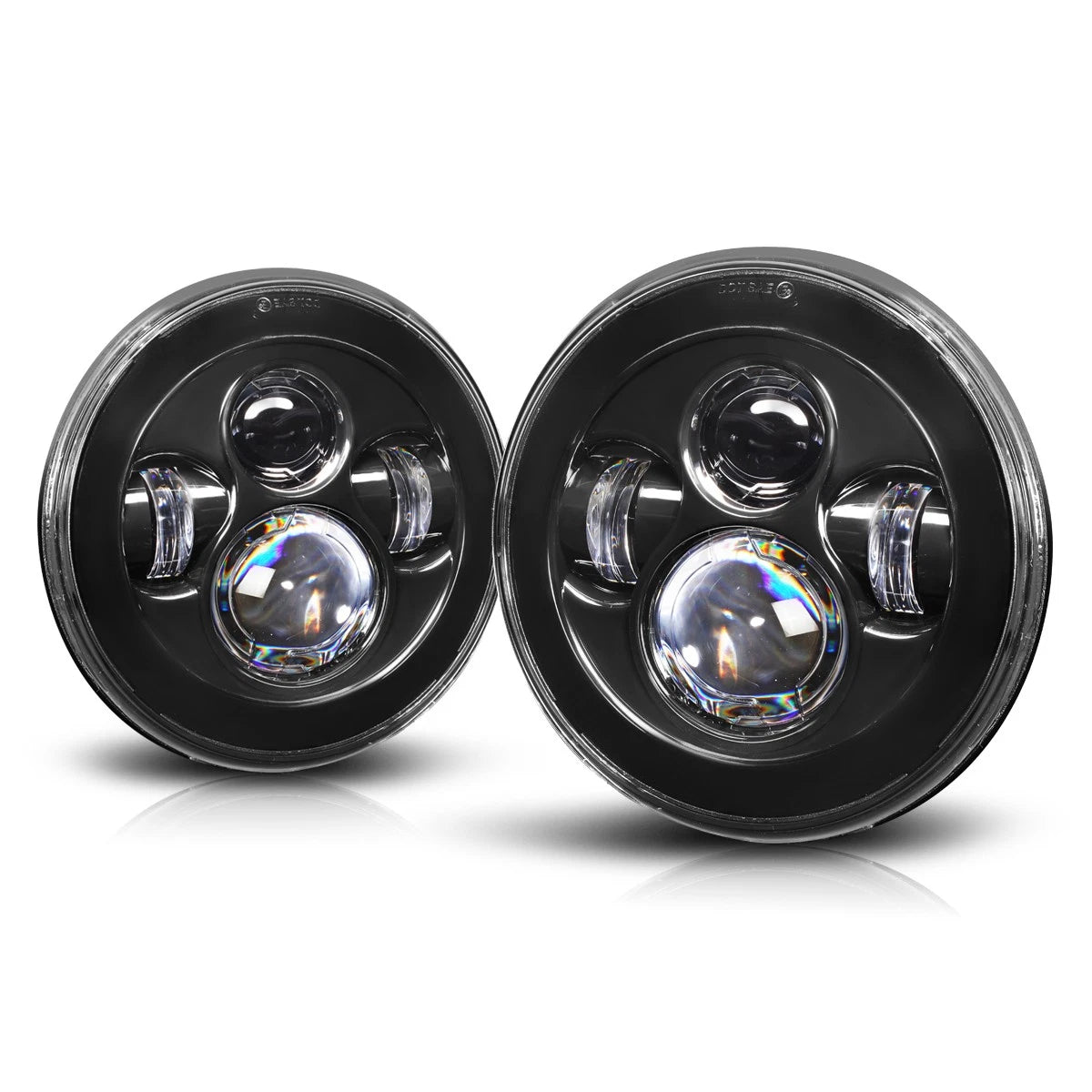 Full LED Projector Headlights for Jeep Wrangler JK (2007–2018)