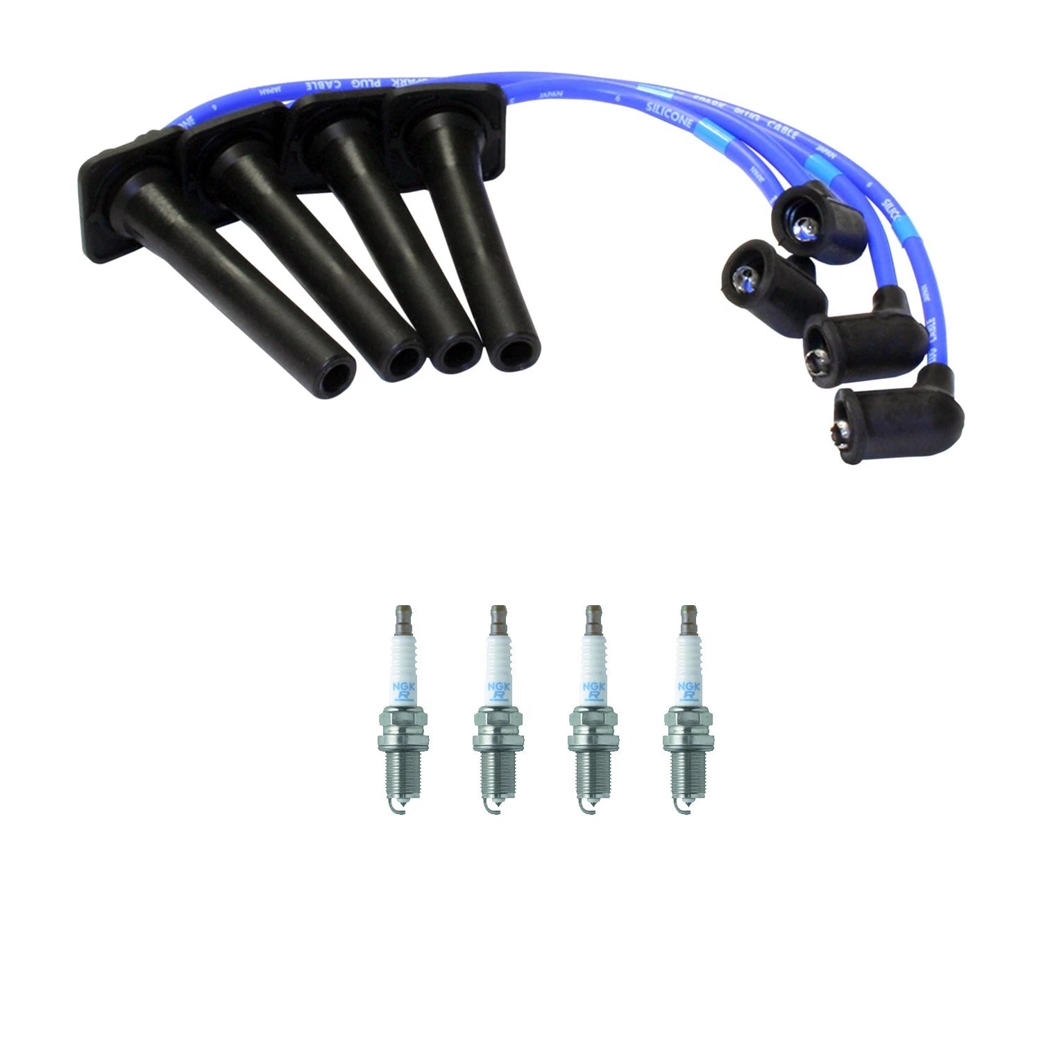 NGK 7mm Wire Set for Mazda Protege 1.8 (1995–2002)