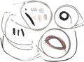 LA Choppers Handlebar Cable/Brake Line Kit for Harley Davidson (2018–2023)