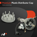 Ignition Distributor with Cap & Rotor for Ford E-100, F-150, LTD