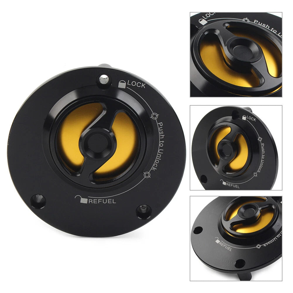 1 Pcs Fuel Cap for Yamaha R15M (2022–2023) Keyless Aluminum Alloy