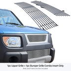 Stainless Steel Chrome Billet Grille Insert for Honda Element (2003-2006)