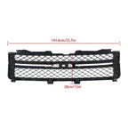 Grille for Chevy Silverado 2500 HD 3500 HD (2011-2014) Black Chrome