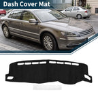 Dashboard Cover Mat for Volkswagen T-ROC (2018–2023) Sun Protector Black