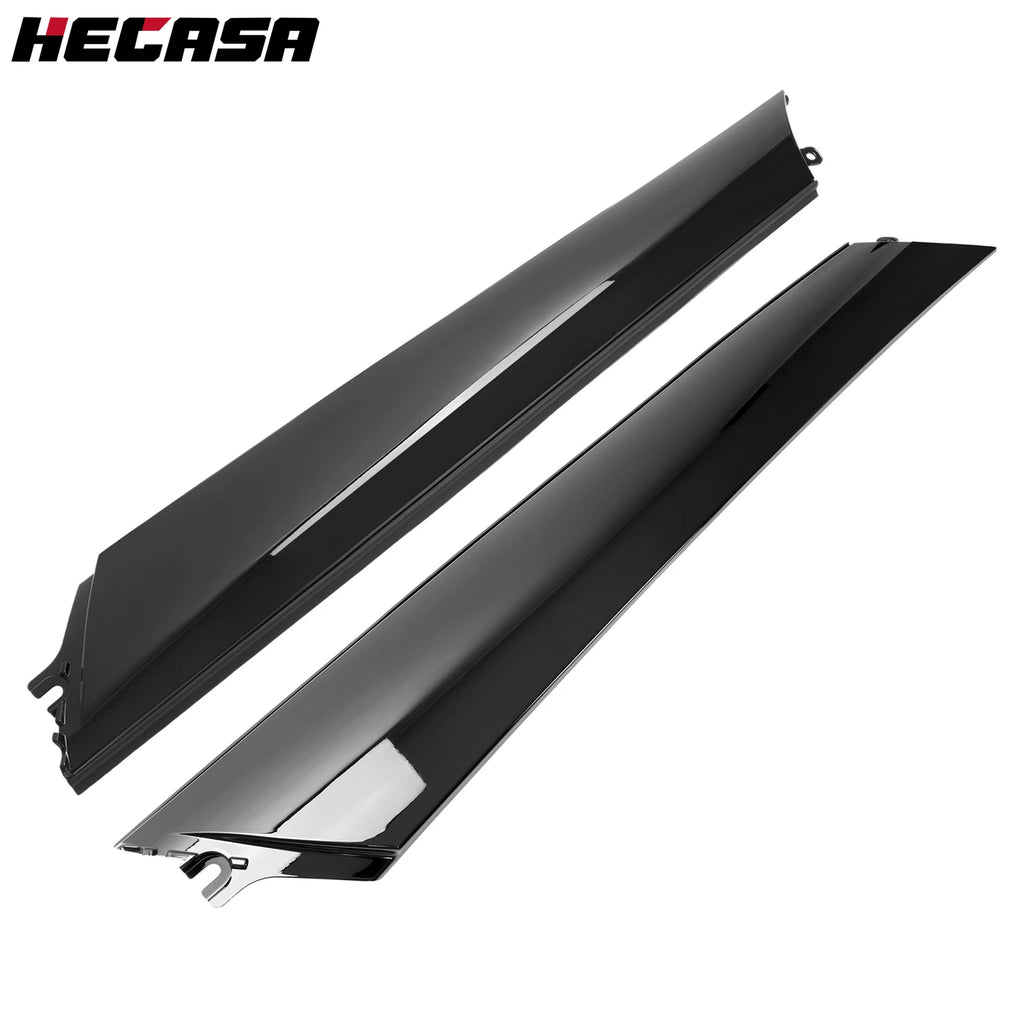 Set of 2 Front Pillar Finisher Molding for Infiniti QX56 QX80 Nissan Armada