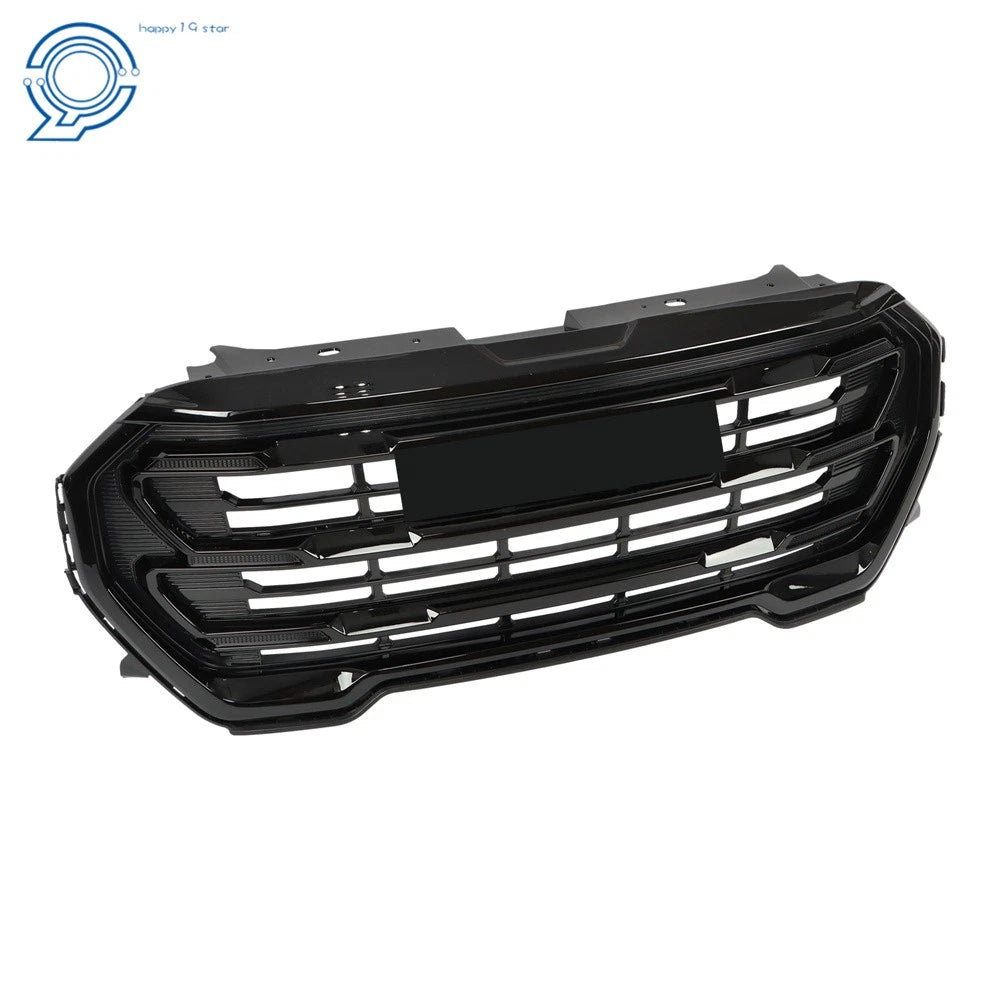 Bumper Grille for GMC Terrain AT4 (2022-2024) Gloss Black Plastic