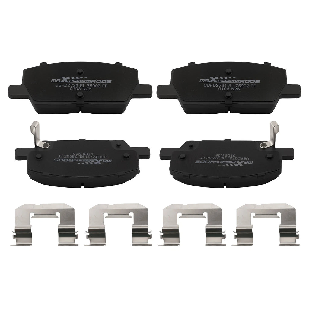 Set of 4 Front Ceramic Brake Pads for Buick Encore (2018–2022)