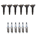 Set of 6 Ignition Coils & 6 Spark Plugs for Mazda 3.0 V6 (0.040)