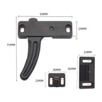 Left Hand Screen Window Door Latch Handle Kit for RV Camper Motorhome Trailer