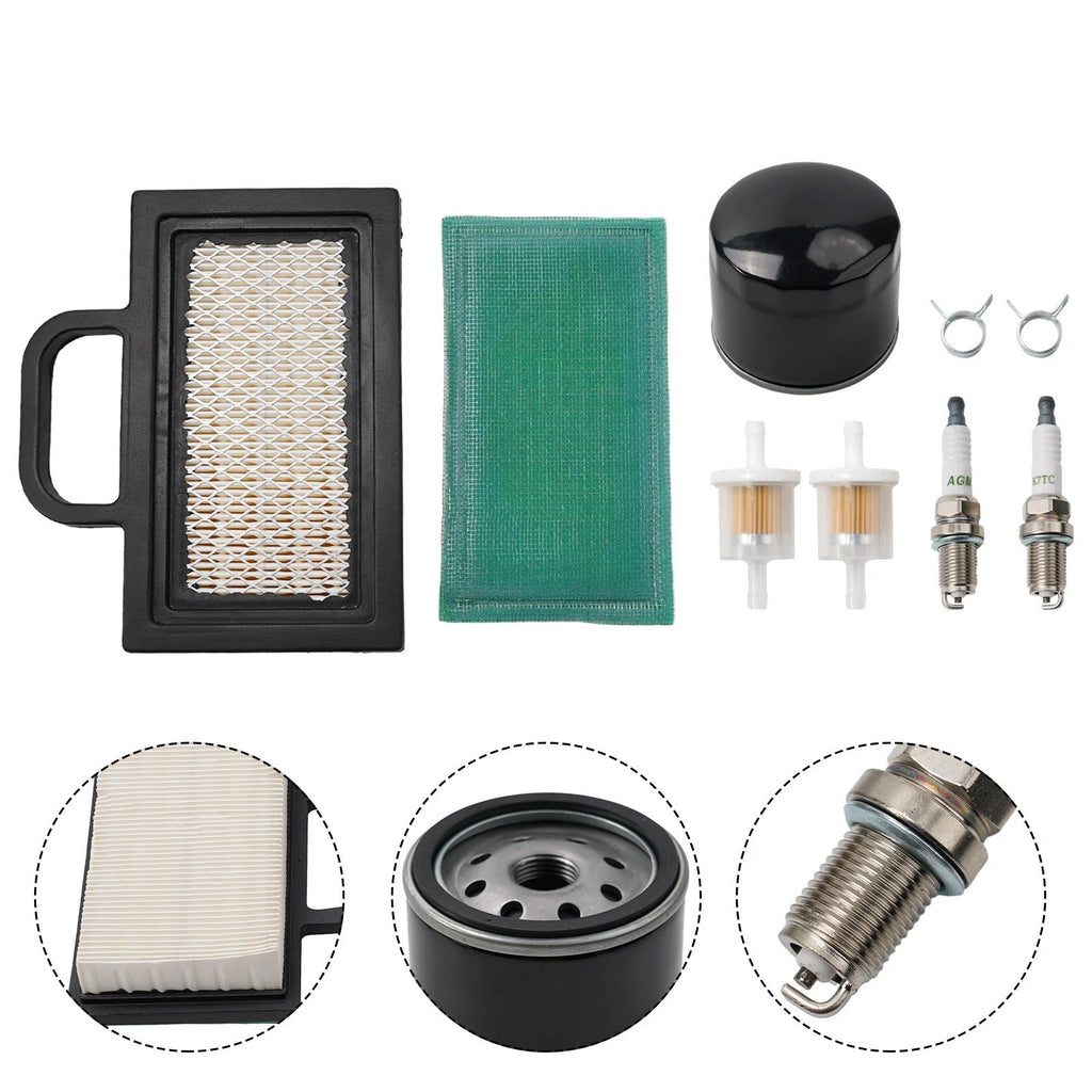 Fuel Line Clamp & Air Filter Kit for Lawn Mower (Pre Filter)