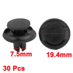 30 x Front Fastener Push-Type Retainer Clips for Honda Acura (2001-2023)