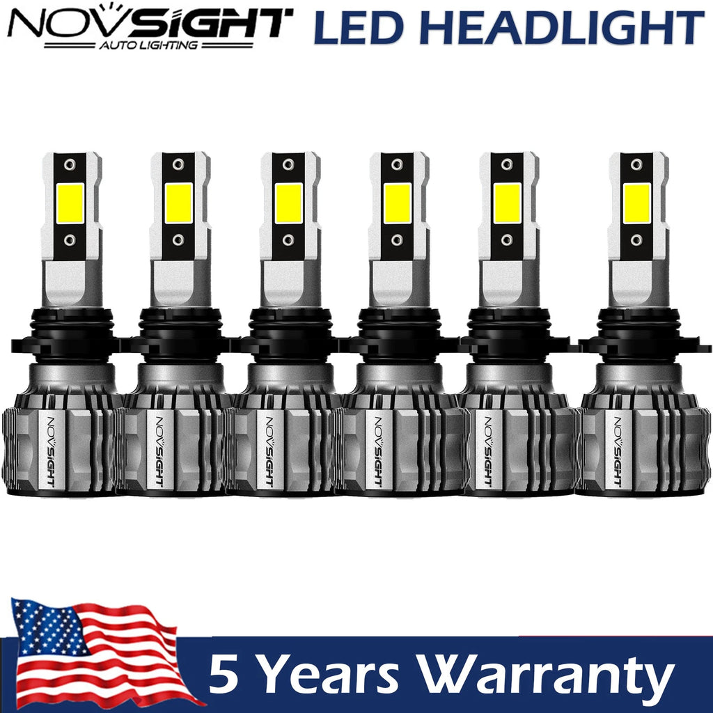 H11 LED Headlight Kit Bulbs for Chevrolet Impala Limited (2014–2016) 6500K