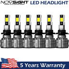 H11 LED Headlight Kit Bulbs for Chevrolet Impala Limited (2014–2016) 6500K