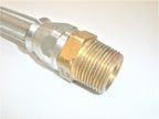 Flexible Stainless Steel Braided Hose for 5/8" x 4'