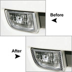 Front Fog Lamp Covers for Toyota Land Cruiser Prado (2003-2009)