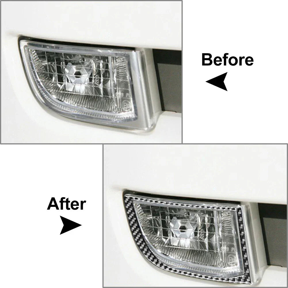 Front Fog Lamp Covers for Toyota Land Cruiser Prado (2003-2009)