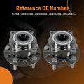 2X Rear Wheel Hub & Bearing for Kia Sportage/Hyundai Tucson (2011–2016) H512647