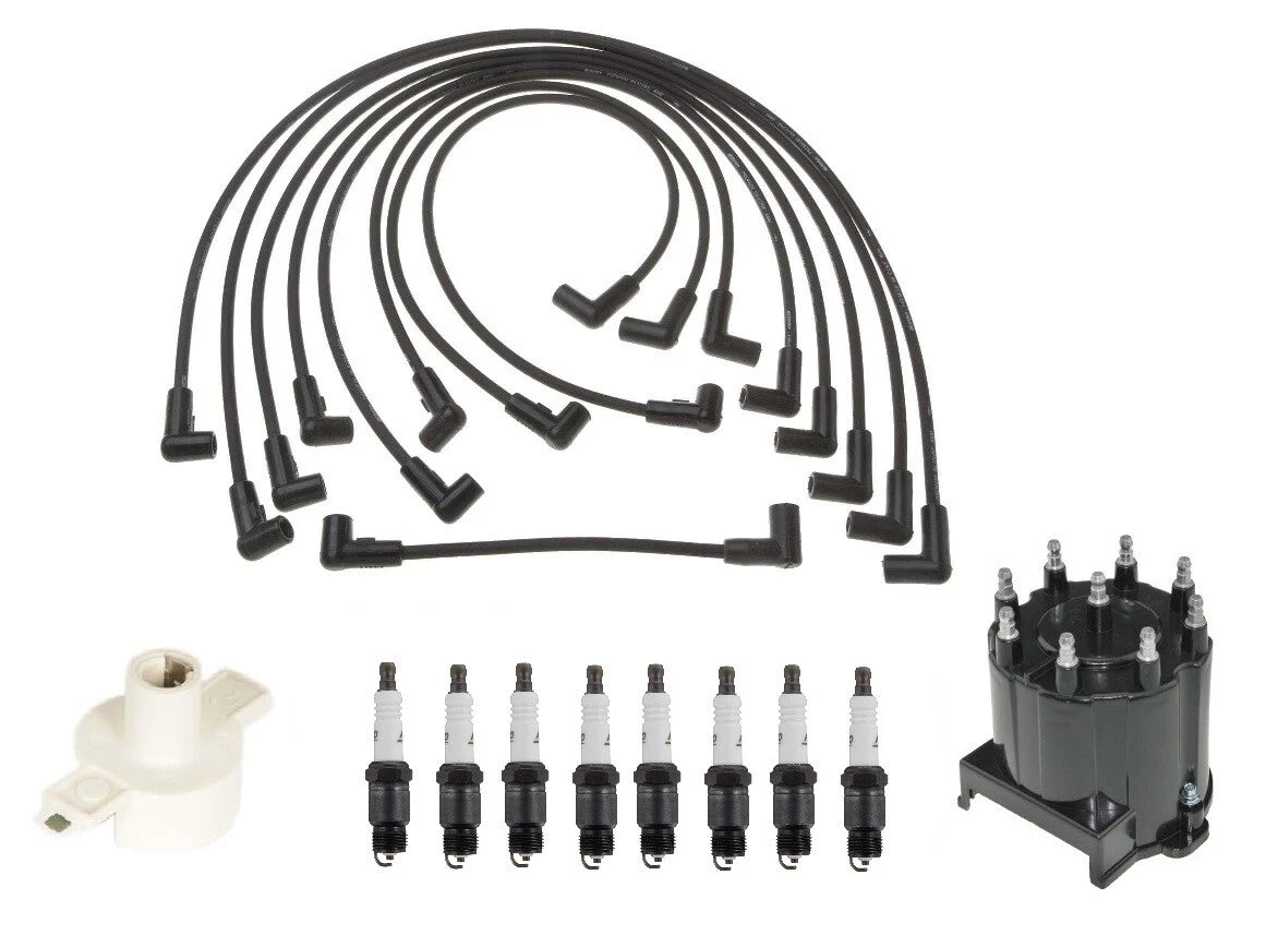 ACDelco Ignition Kit for Chevy 5.7 V8 (1996–2002) - Rotor, Cap, Wires, Plugs