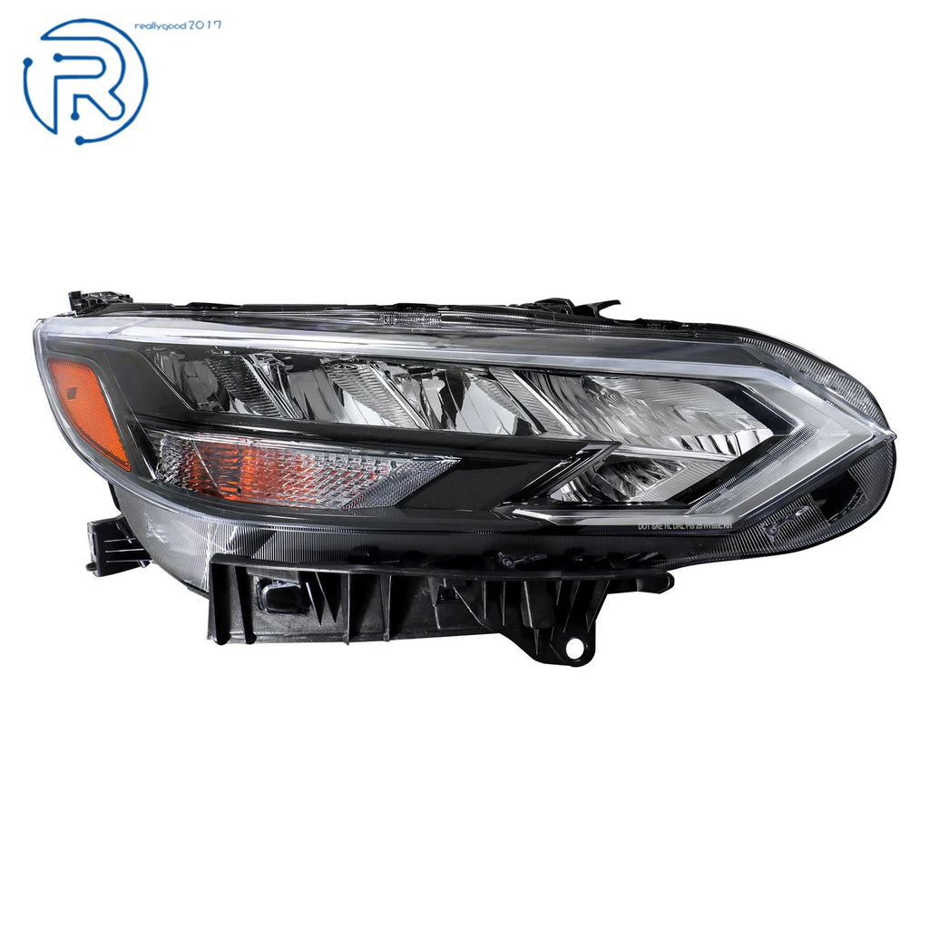 Passenger Side Headlight for Nissan Sentra SR (2024-2025) LED Clear Chrome