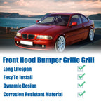1 Pair Front Hood Bumper Grille for BMW 323i 325i 325xi 328i (2000–2006)