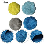 12X Dust and Dirt Remover Round Mops for Purerobo (Compatible)