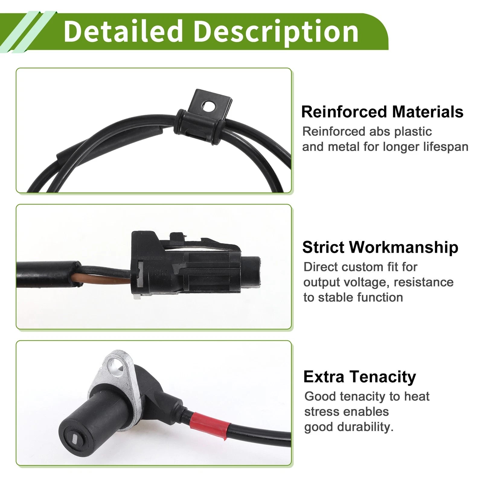ABS Wheel Speed Sensor No. 9567534502 for Hyundai Sonata (1995–1998)