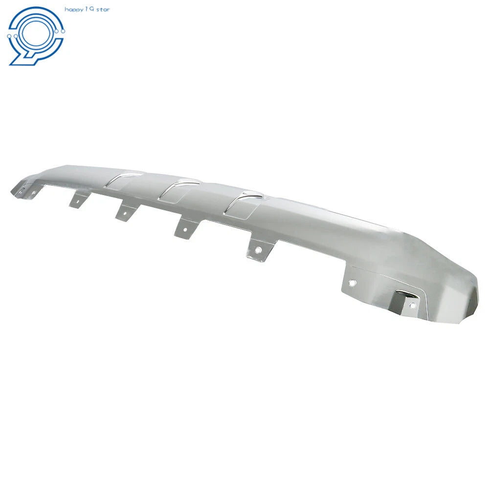 Chrome Front Bumper Lower Valance Skid Plate for GMC Sierra 1500 (2016-2019)