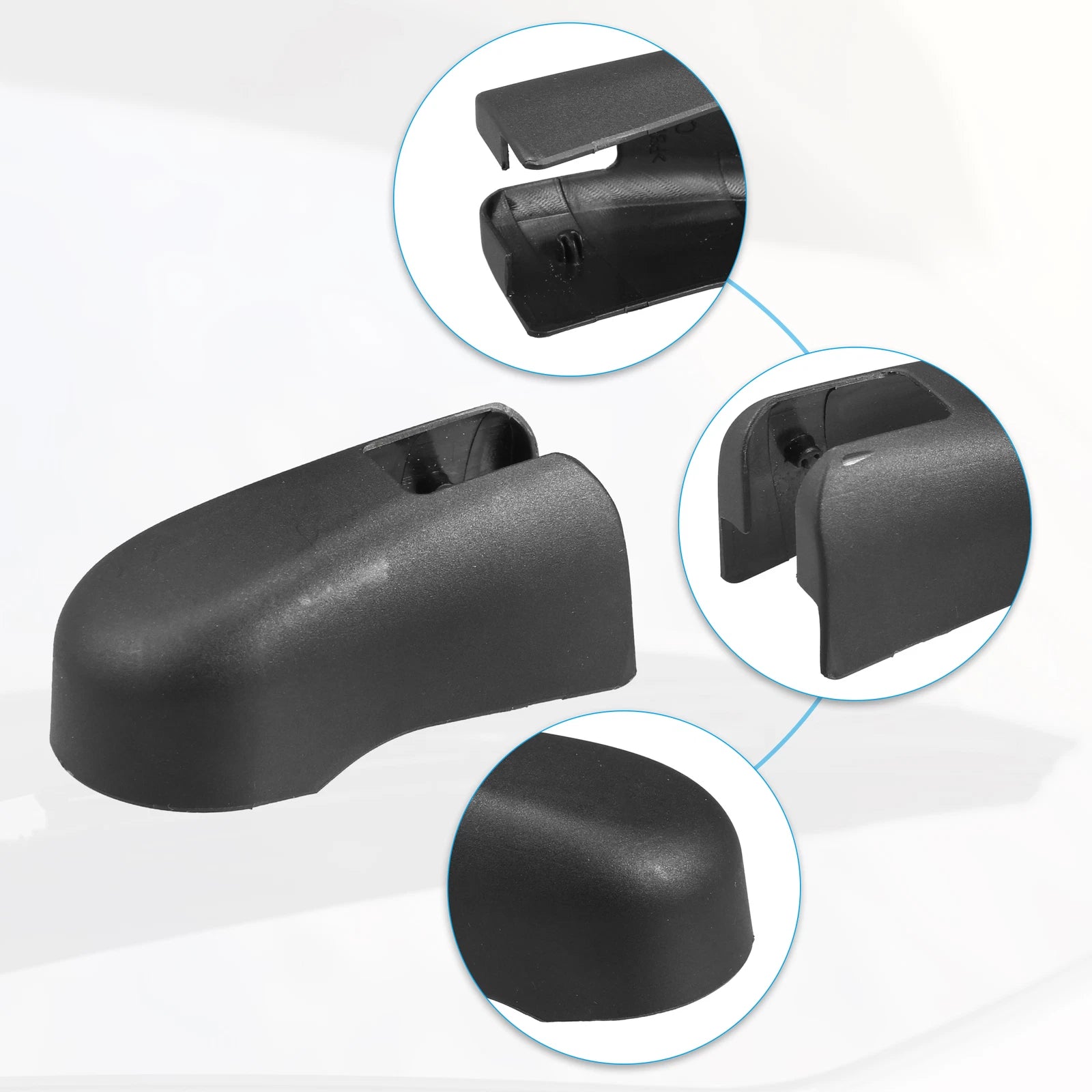 Rear Windshield Wiper Arm Cover for Honda Fit (2015–2020) 76721-T5A-003 Black