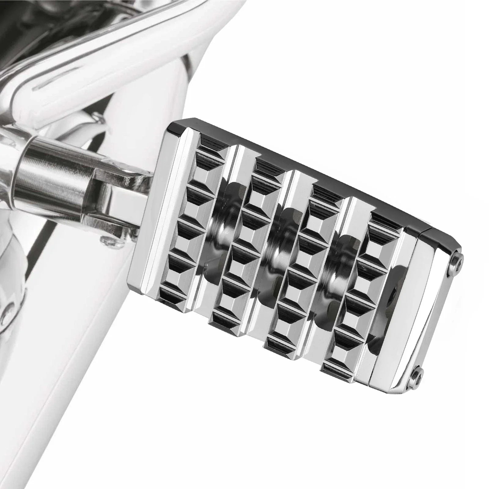 Chrome Footpegs for Harley Touring Street Road Glide Softail Fatboy