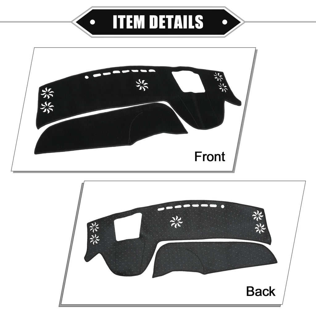 Dashboard Cover Mat for Lexus RX 5th Gen ALA10/ALH10 (2016–2023) Black