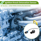 Set of 2 Ignition Knock Detonation Sensors for Nissan Frontier (1999–2004)