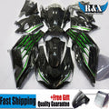 Fairing Kit for Kawasaki Ninja ZX14R (2012–2019) ABS Injection Green/Black