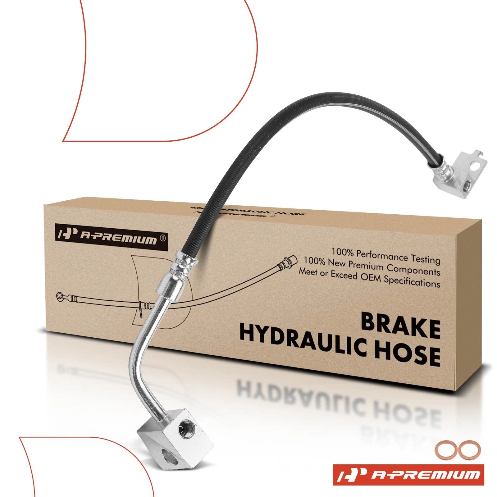 Rear Center Brake Hydraulic Hose for Jeep Liberty (2006–2007)